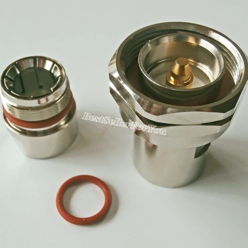 1 шт. 7/16 DIN штекер зажим для 1/2 &quotгофрированного кабеля RF разъем Стандартный|clamp