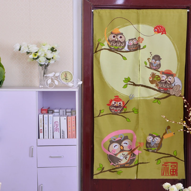 ZHH Европейский стиль мультфильм сова тени готовые шторы окна затемненные для