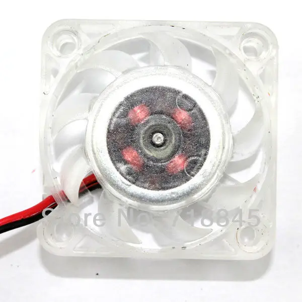Прозрачный Бесщеточный вентилятор охлаждения постоянного тока 4 шт. 3 контакта 12