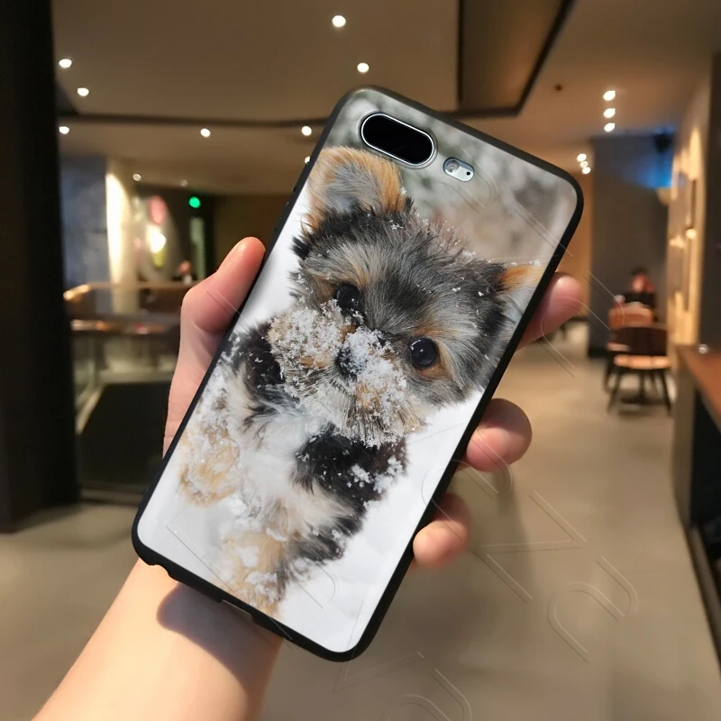Lavaza Yorkshire Terrier Dog Puppy Case for iPhone 11 Pro XS Max XR X 8 7 6 6S Plus 5 5s se |