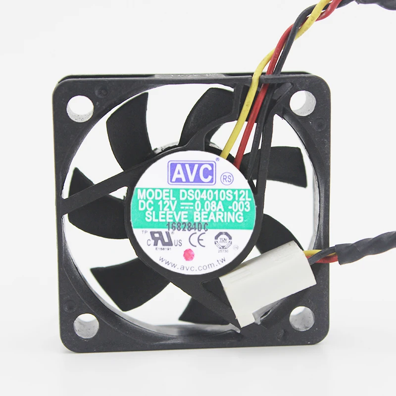 AVC DS04010S12L 4CM 40MM 40*40*10MM DC 12V 0.08A втулка подшипника охлаждающий вентилятор|Кулеры и
