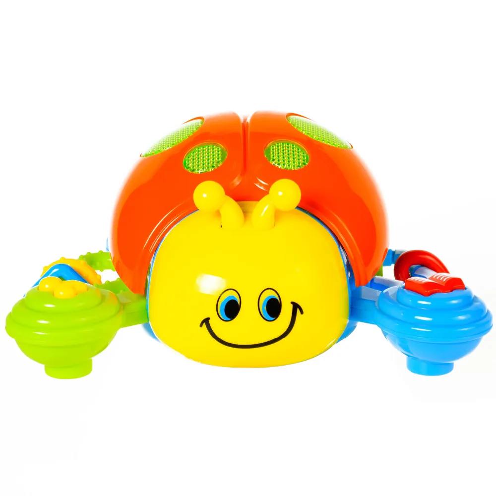 Детские игрушки детские ползающие Игрушки Божья коровка электрическая игрушка с