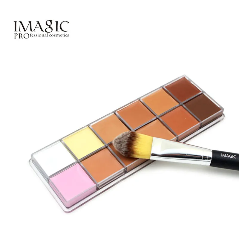 IMAGIC корректор Палитра 12 Цвета Красота контур макияж Cometic для лица кремовый Concealer