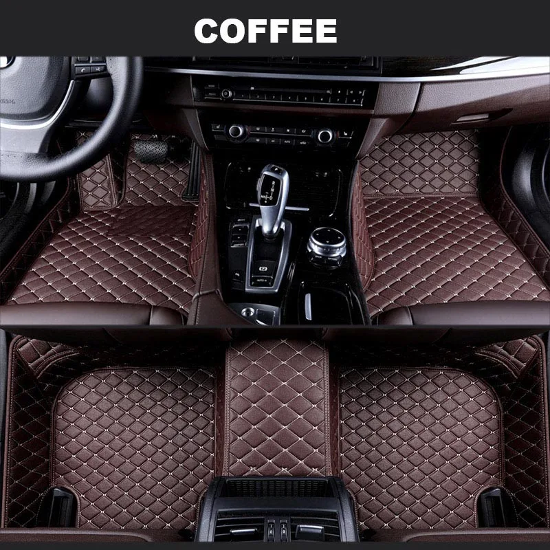 For 5 seats 2 rows Автомобильные коврики для Chevrolet Enjoy EPICA Camaro Aveo Cruze Captiva TRAX LOVA SAIL авто аксессуары для автомобиля Стайлинг Пользовательские Коврики для ног - Название цвета: For 5 seats 2 rows