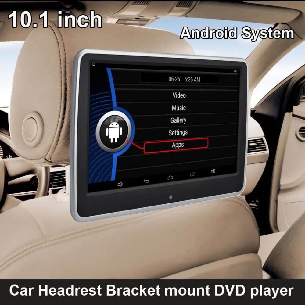 10 1 дюймовый автомобильный подголовник DVD плеер встроенный объектив Hitachi USB SDHDMI