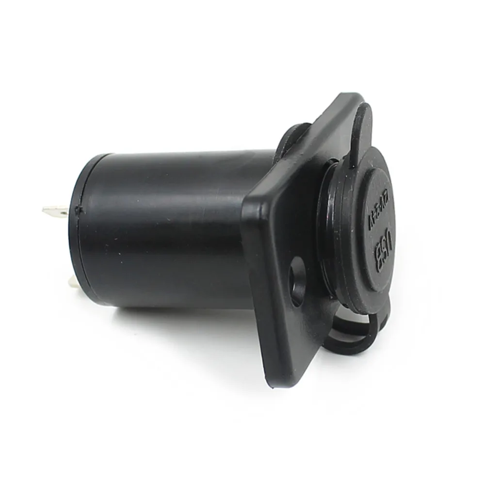 Автомобильный мотоциклетный Водонепроницаемый двойной USB-прикуриватель