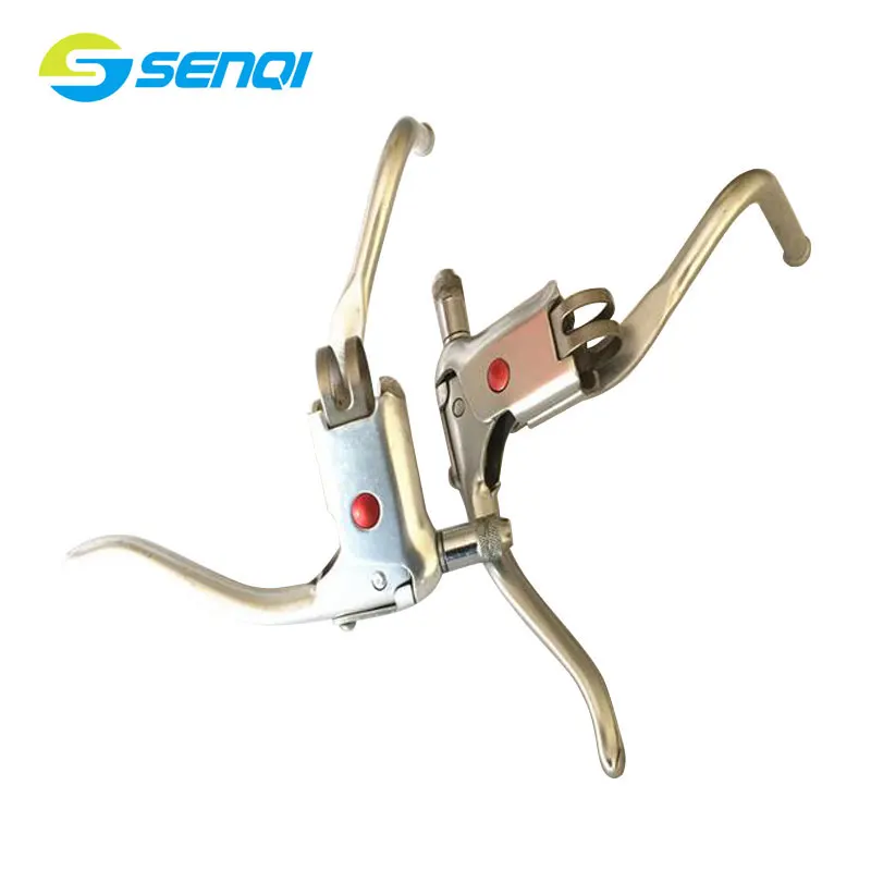 Фиксированный Велосипедный тормозной рычаг для дорожного велосипеда изогнутая