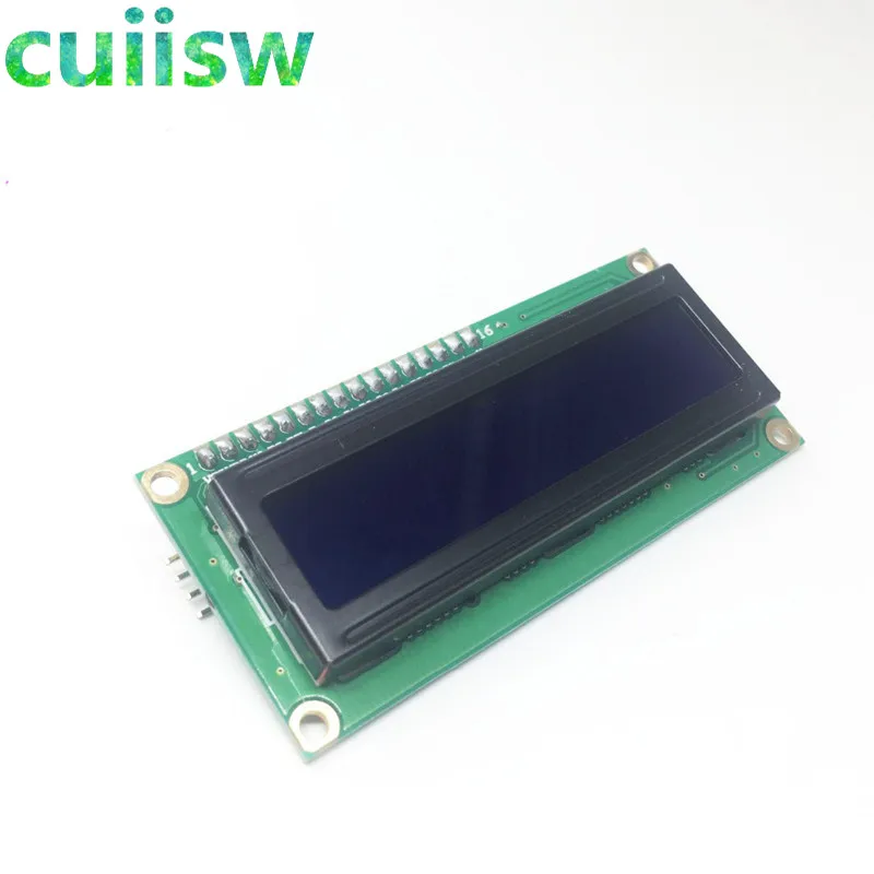 Модуль ЖК дисплея 1602 + I2C LCD синий экран PCF8574 IIC/I2C для платы адаптера arduino