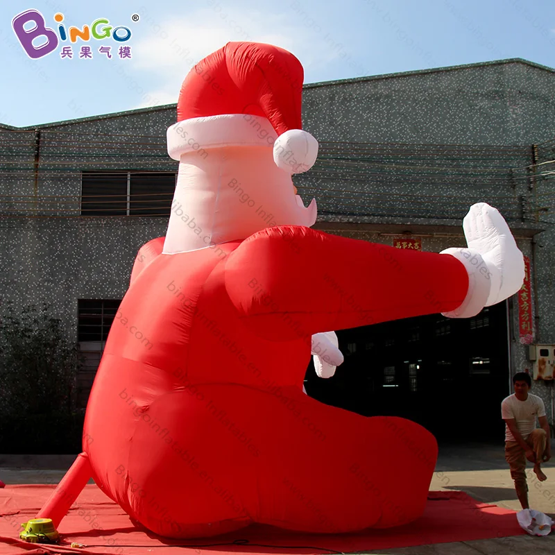 Personalized 16 feet high large Inflatable Santa Christmas 5m tall giant old man inflatables for promotion toys | Игрушки и хобби