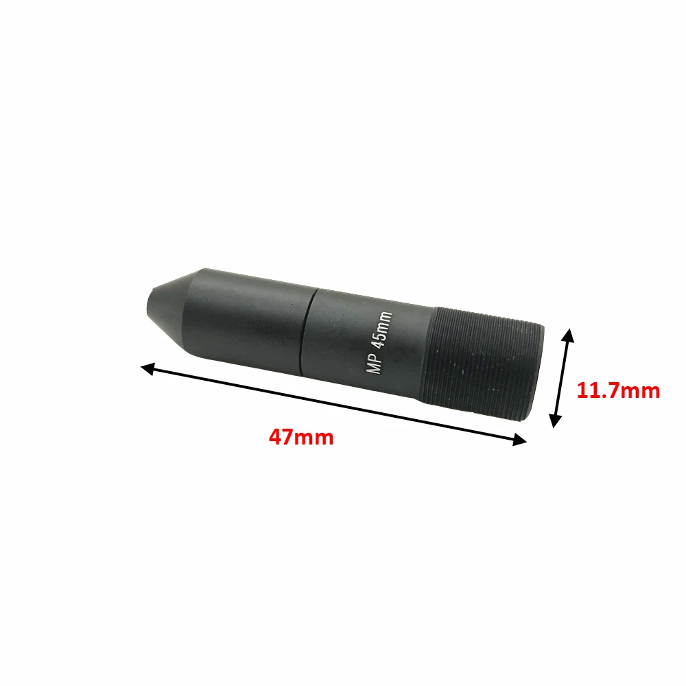 Камера видеонаблюдения объектив 45 мм pinhole 2 0 МП M12 * 5 крепление F1.6 6 8 градусов для