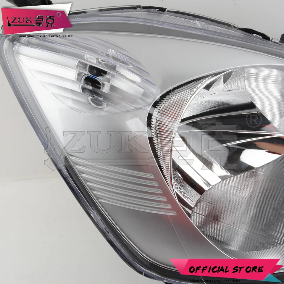 Передняя галогенная передняя фара ZUK фара в сборе для HONDA для FIT JAZZ GE 2009 2010 2011 33150-TG5-H01 33100-TG5-H01