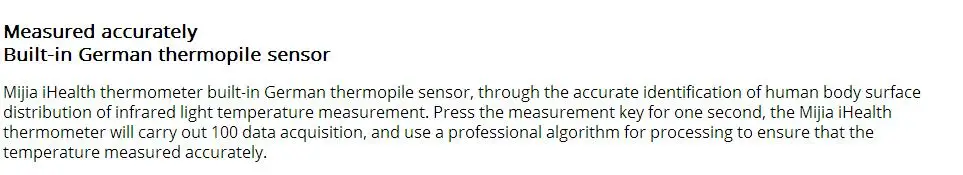 xiaomi mijia светодиодный световой термометр для здоровья светодиодный Бесконтактный цифровой инфракрасный Лоб термометр для детей и взрослых детей