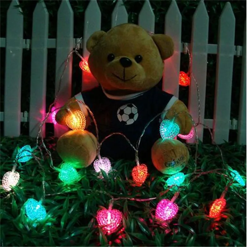 

Romantic 7.5m 50 LED Love Heart Fairy Christmas String Light Wedding Children Room Decor Light
