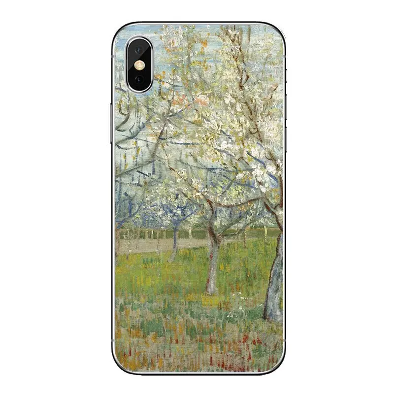 Для samsung Galaxy A5 A6 A7 A8 A9 J4 J5 J7 J8 2017 2018 Plus Prime Van Gogh Обои для рабочего стола 2 мягкие