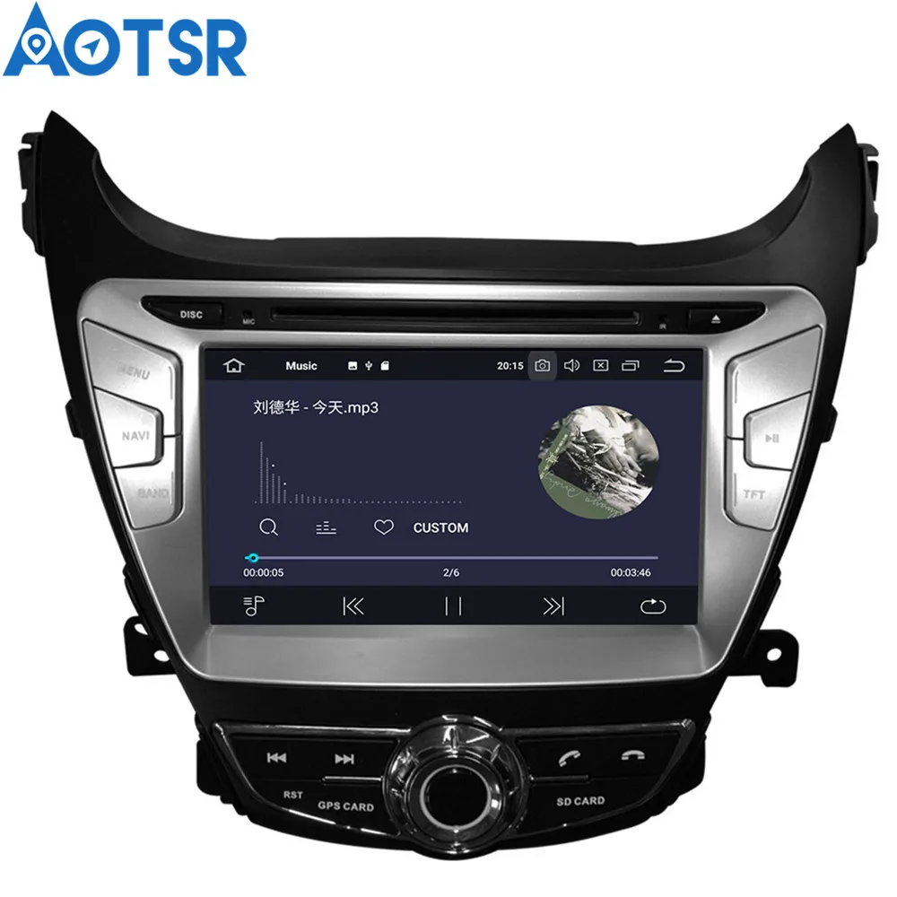 Android 9 0 автомобиля gps навигация dvd плеер для Hyundai Elantra(MD)2011 2013 Avante(MD) стерео Авто navi