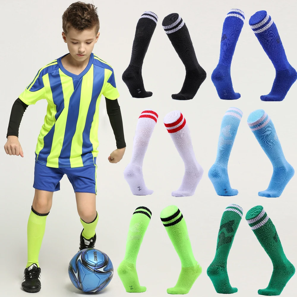 Профессиональные детские футбольные тренировочные носки толстые спортивные