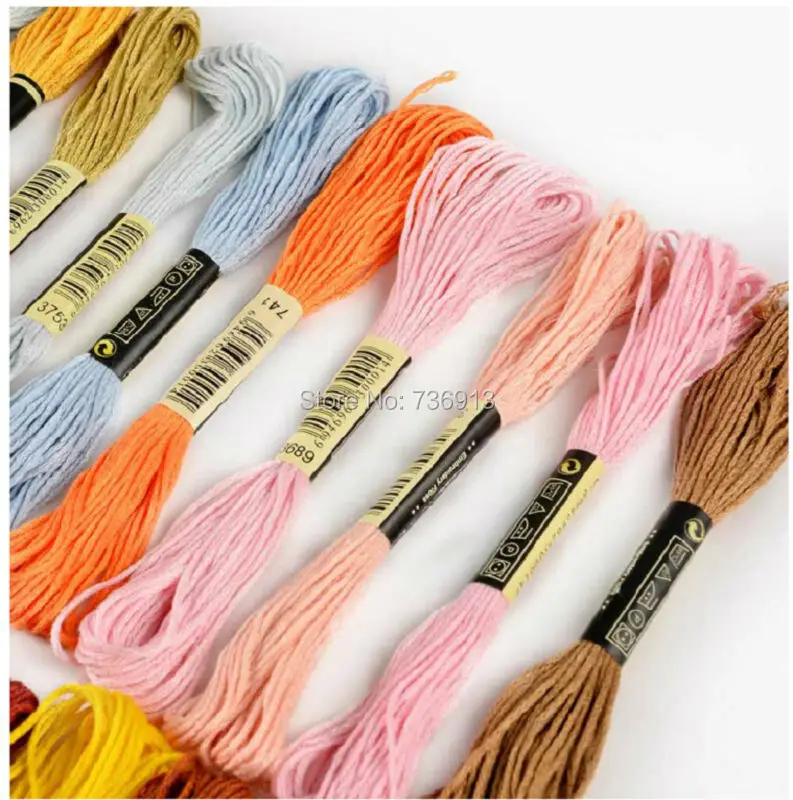 447 штук CXC искусственная вышивка|floss thread|threading threadcross threads |