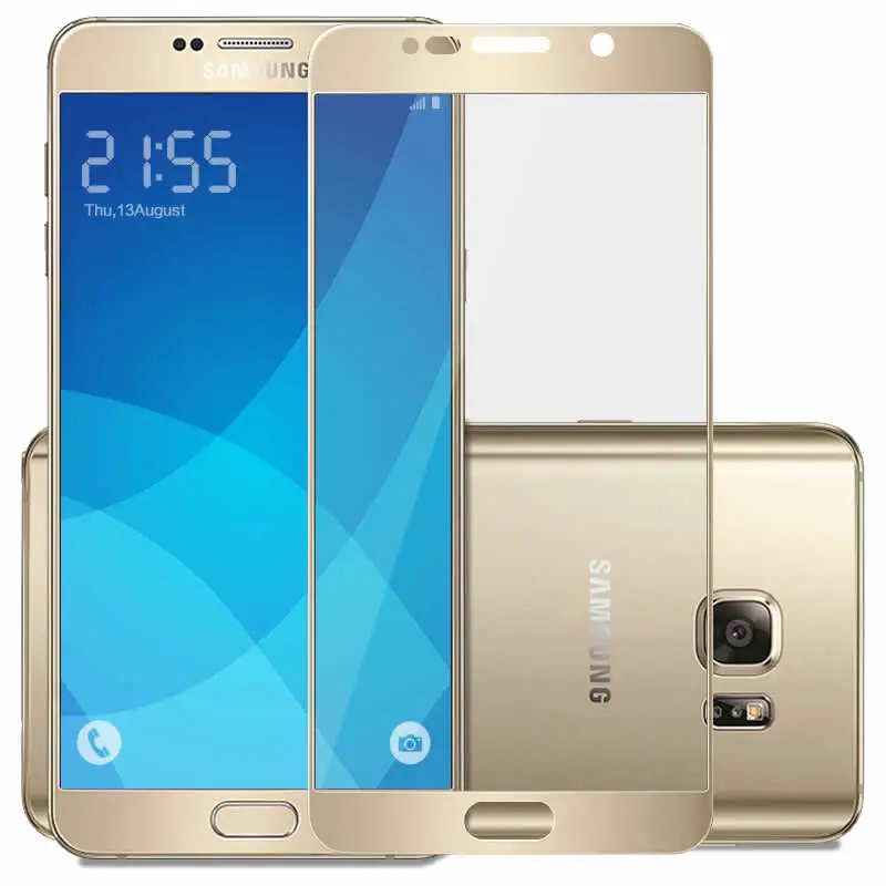 MAKAVO 2.5D полное покрытие протектор экрана для samsung Galaxy Note 5 Note5 Взрывозащищенная