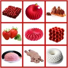 SHENHONG Pop 3D форма для выпечки, художественное украшение, силиконовая форма для мусса, силиконовая форма, форма для вечерние, рождественские Кондитерские инструменты