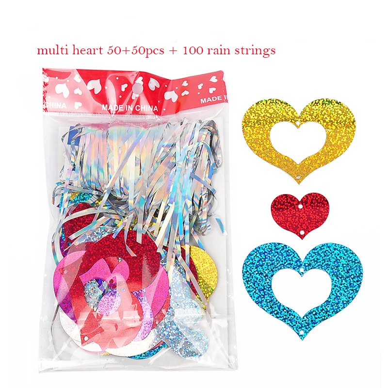 Wedding Ballon Pendant Hanging Decorations Party Foil Curtains Metallic Fringe Shimmer | Дом и сад