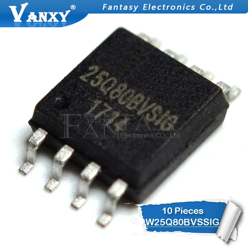 10PCS W25Q80BVSIG SOP-8 W25Q80 SOP W25Q80BVSSIG SOP8 SMD 25Q80BVSIG | Электронные компоненты и принадлежности