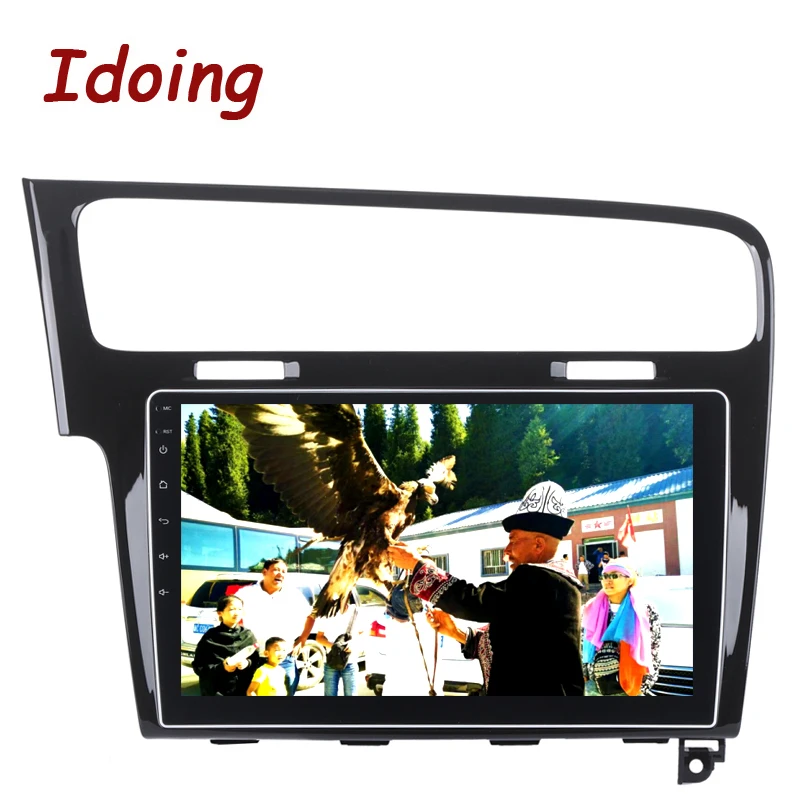 Idoing 1Din 10 2 дюймов Android8.0 Автомобильный GPS Мультимедийный проигрыватель для VW Golf 7 2013