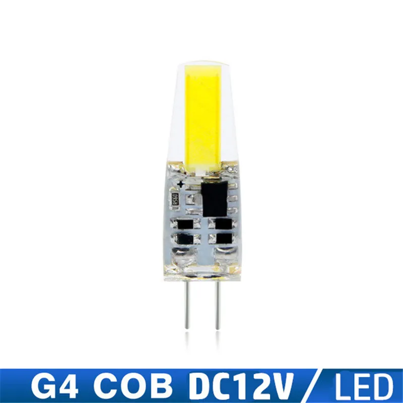 Супер яркий светодиодный G4 лампа AC/DC 12V 220V диммер 12W 6W 9W COB SMD светильник заменить