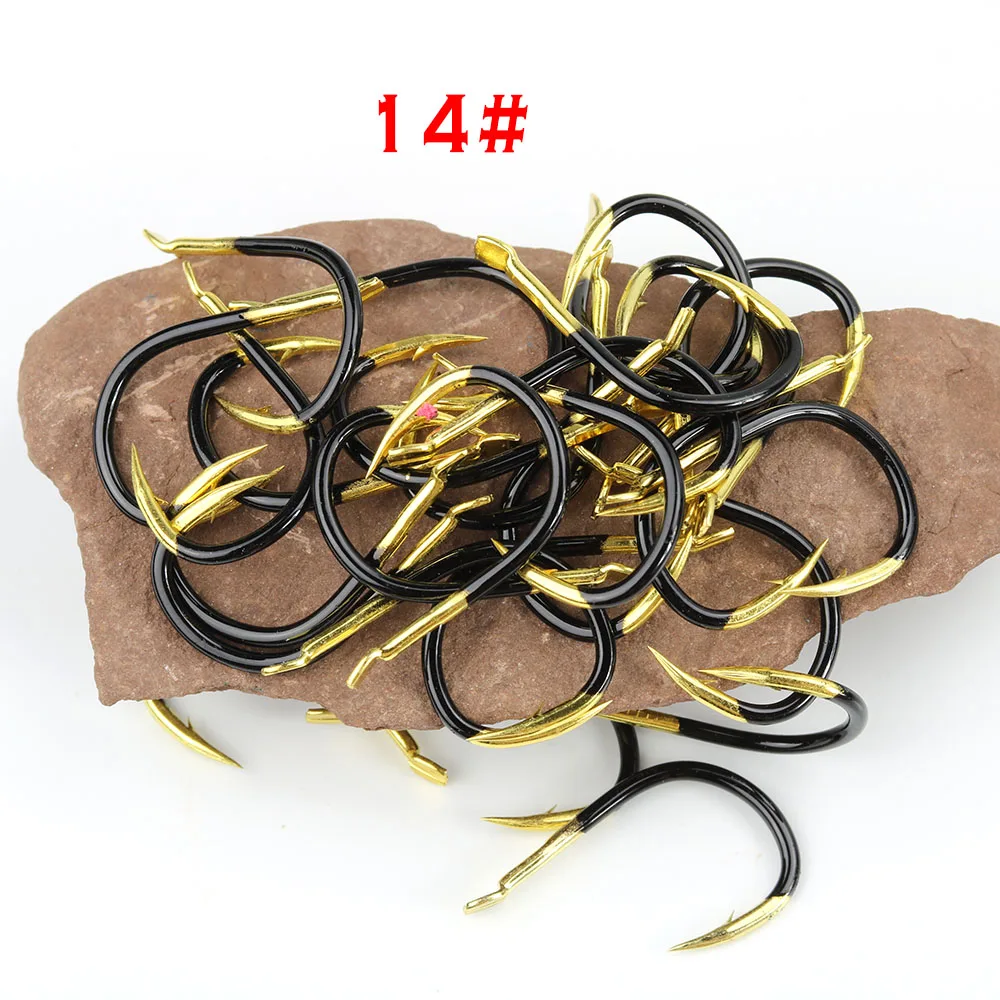 10pcs/Lot Fishing Hooks High carbon steel Alloy quality Barbed AccessoriesCarp Tackle Colored Tungst | Спорт и развлечения