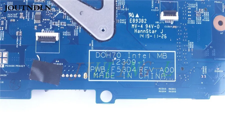 JOUTNDLN для Dell Inspiron 17 7737 материнская плата ноутбука 44PTM 044PTM CN-044PTM i5-4210U 1 7 Ghz CPU |