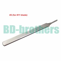3 for 11 blade scalpel handle cutter metal blade holder carving knife for manicure pcb phone repair 1000pcslot