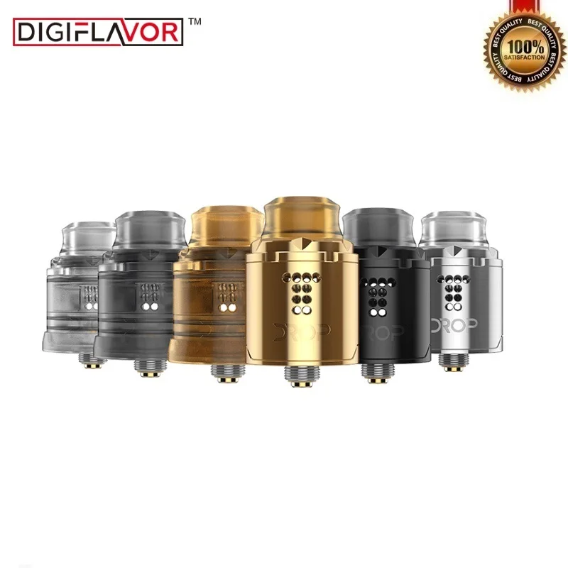 Оригинал Digiflavor Drop Solo RDA Tank одна катушка 22 мм атомайзер 24 Стандартный 510 и BF Squonk Pin