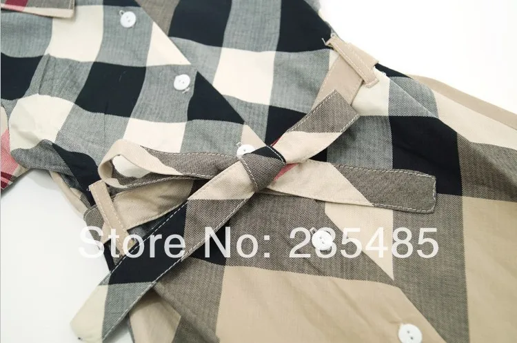 New Arrival 100% cotton baby fashion dress kids 5pcs/lot skirt fit 3-7 years children plaid on sales(1265) | Мать и ребенок
