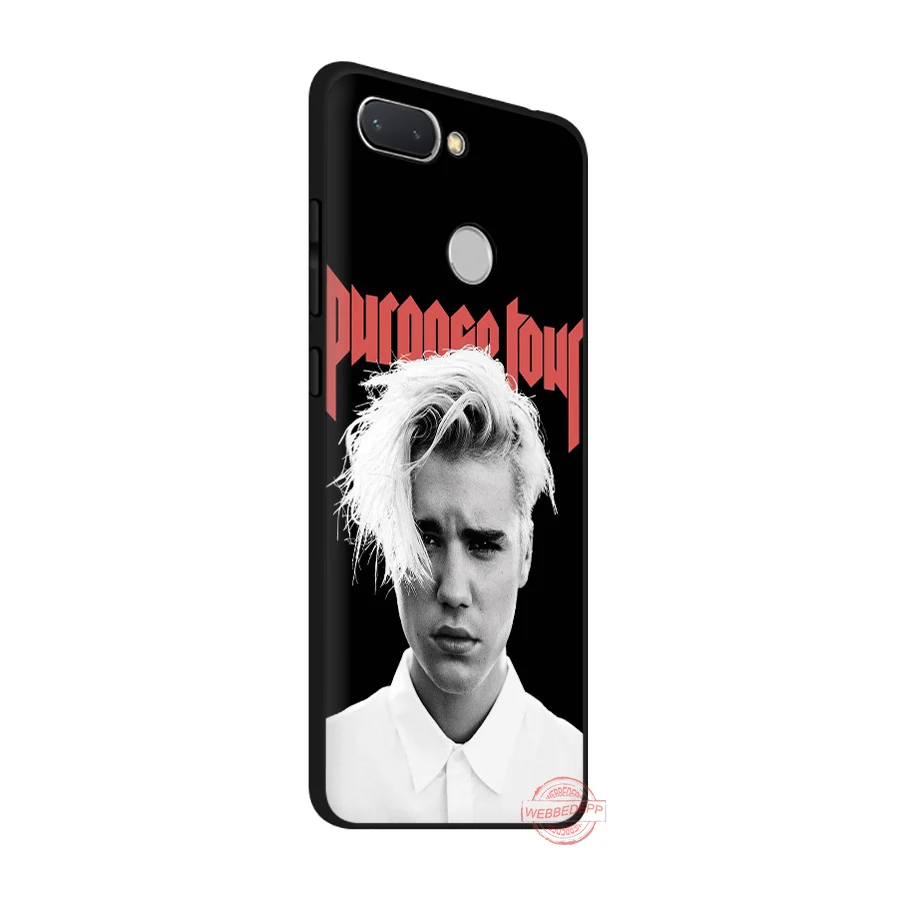 WEBBEDEPP Justin Bieber Универсальный супер мягкий чехол для телефона Redmi Note 8 7 6 5 Pro 4A 5A 6A 4X Plus