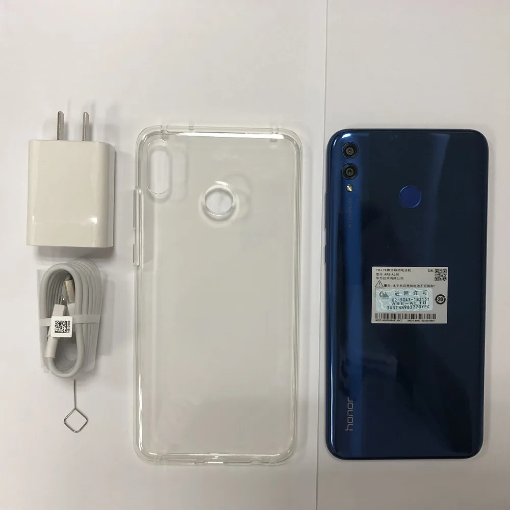 Смартфон HONOR 8X Max, 6 ГБ, 64 ГБ, с глобальной ПЗУ, 7,12 дюйма, большой экран, 5000 мА/ч, большая батарея, Snapdragon 660, двойная камера, OTG, 4G, LTE