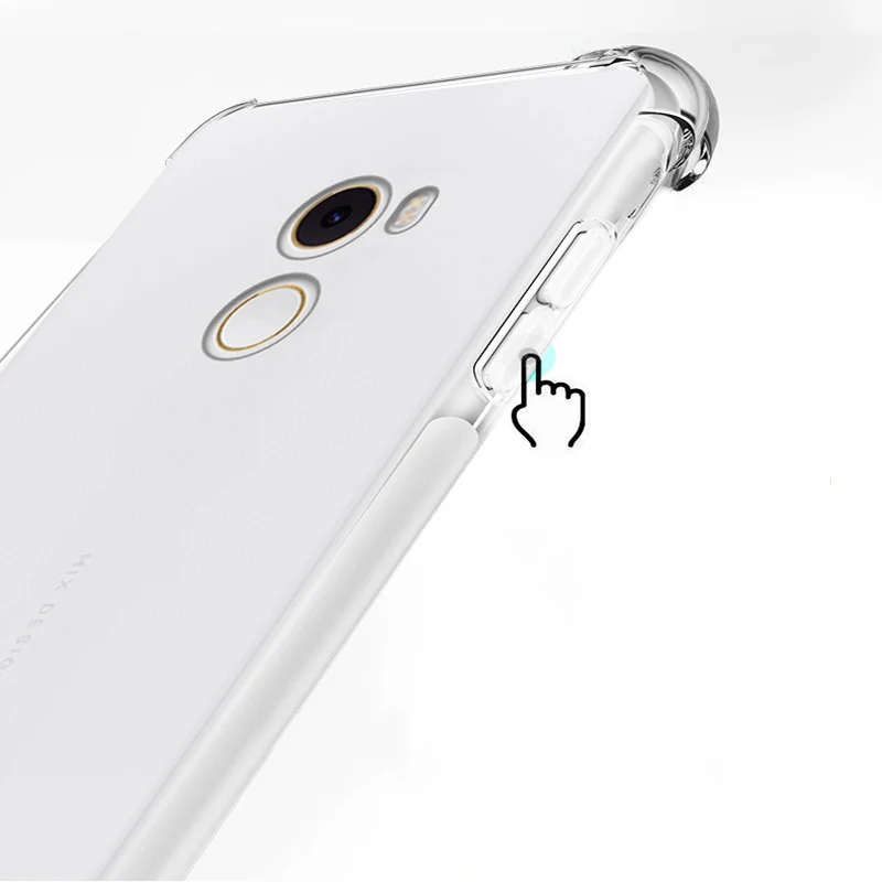 Роскошный противоударный чистый мягкий чехол Capa для Xiaomi mi Mix 2 телефонные чехлы Силиконовая задняя крышка 5,99 ''для mi x 2 mi x2 оболочки