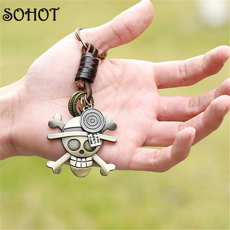 SOHOT модный брелок в стиле хип-хоп бронзового цвета со скелетом подвеска для сумок