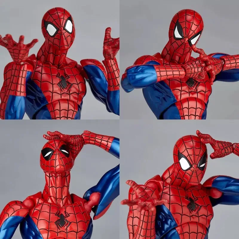 16 см Marvel Человек-паук Фигурки игрушки Аниме Удивительный Brinquedos Коллекция Модель