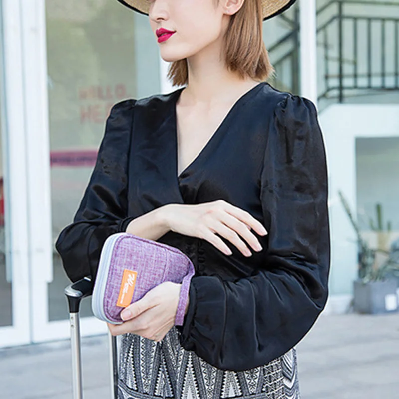 Унисекс популярный чехол для документов органайзер на молнии Женская дорожная