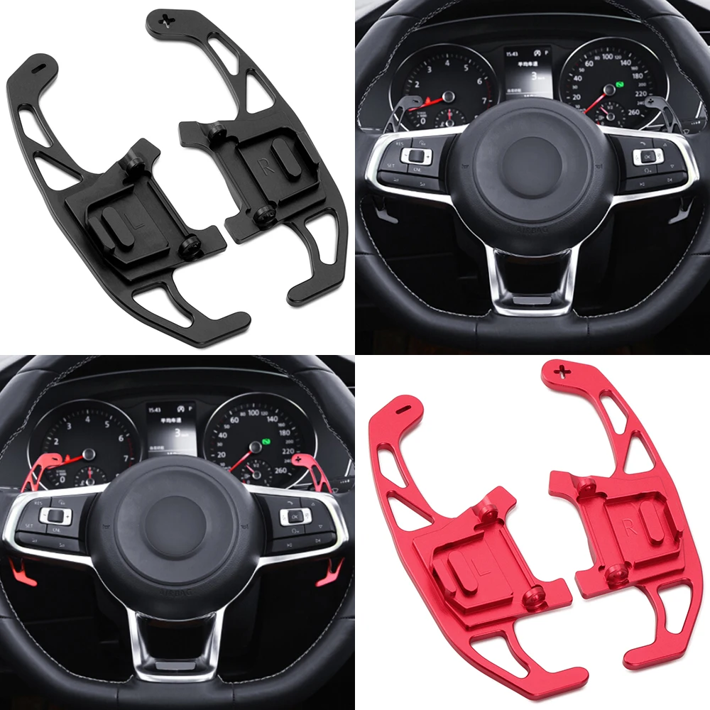 1 пара сменных весел на рулевое колесо для VW GOLF GTI R GTD GTE MK7 7 POLO Scirocco 2014-2019 аксессуары