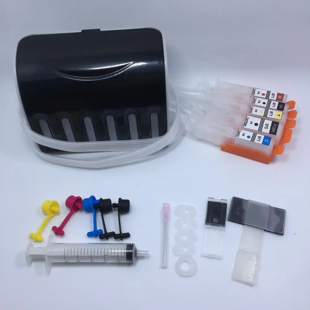 

YOTAT 5Color CISS ink cartridge PGI970 PGI-970 CLI-971 for Canon PIXMA MG7790 MG5790 MG5795 TS5090 TS8090