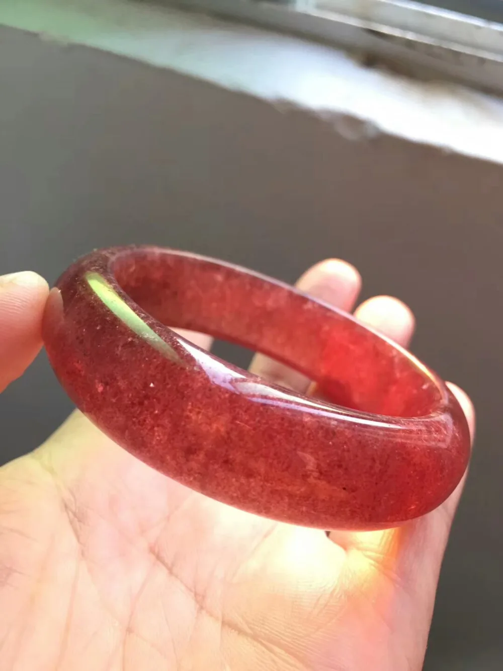 Женский браслет с кристаллами внутренний диаметр 59 мм | Украшения и аксессуары