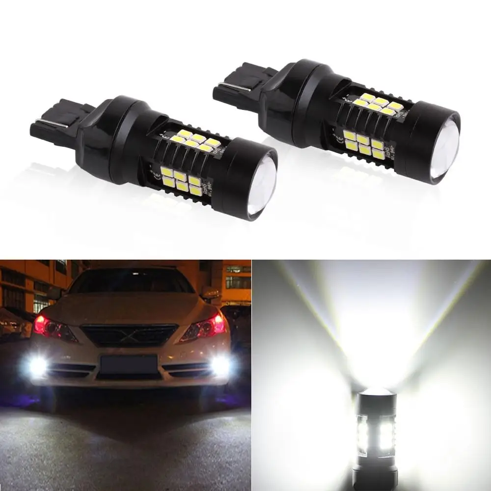2 шт. Автомобильные светодиодные лампы T20 LED 7440 W21W WY21W | Автомобили и мотоциклы