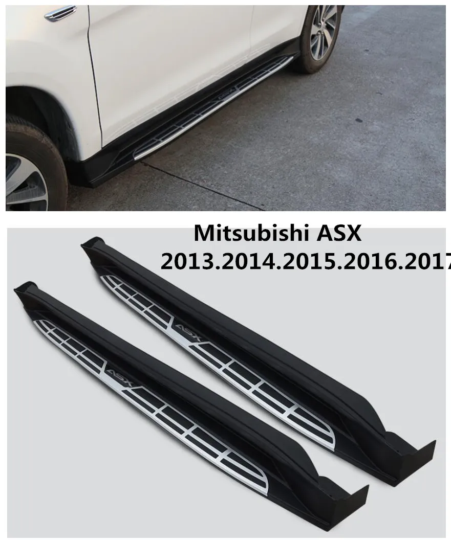 Для Mitsubishi ASX 2013.2014.2015.2016.2017 автомобильные беговые доски боковые ступенчатые