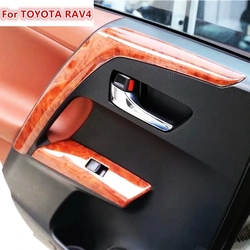 Новинка для Toyota RAV4 RAV 4 2013 2014 2015 АБС пластик дерево краска вентиляционное