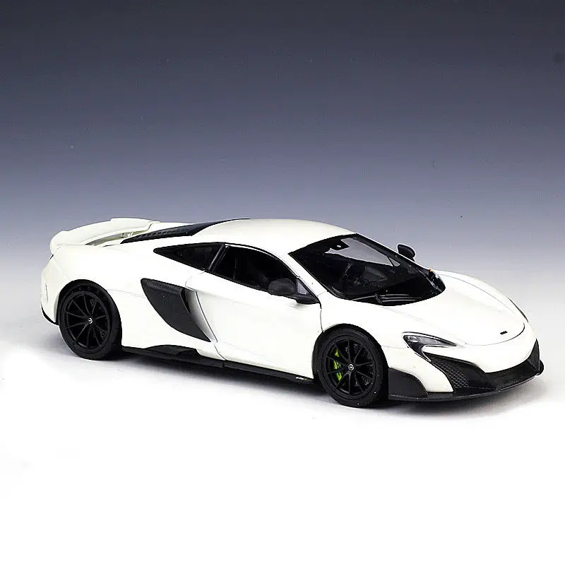 Welly 1:24 Mclaren 675LT литье под давлением модель спортивный гоночный автомобиль