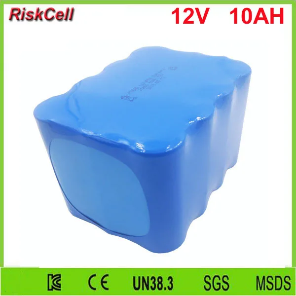 5 шт./лот Lifepo4 комплект литий ионных батарей 12v 12 8 v 10Ah аккумулятор для светодиодной