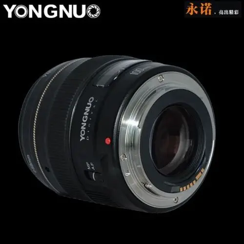 Новый Средний телеобъектив Yongnuo YN100mm F2 для Canon EOS Rebel Camera AF MF|prime lens|lens for canonlens canon eos |