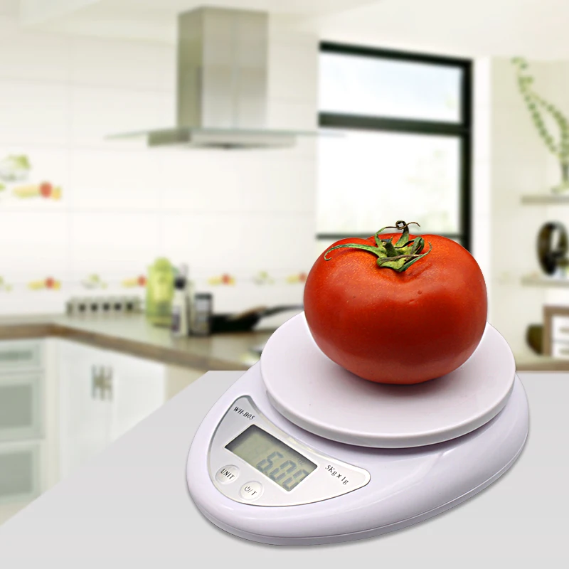 5000g/1g 5 кг светодиодный Электронные весы Еда диета Кухонные цифровые Пособия по