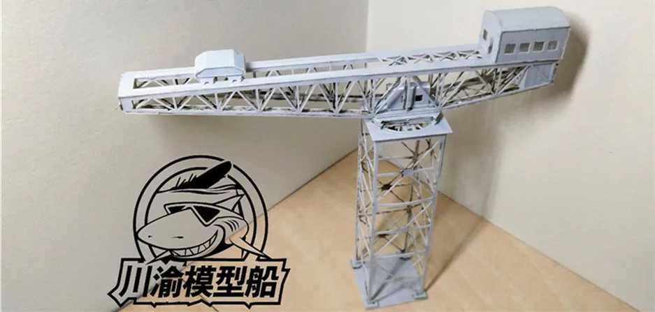 Масштаб 1/350 кран Глазго ABS модель порта гавани Диона сцены Наборы для творчества
