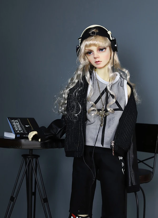 Одежда для куклы BJD бейсбольная форма кожаное шарнирное пальто 1/3 1/4 DD SD MSD SD17 дяди